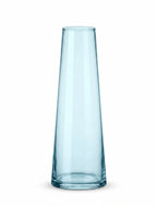 Serenity Cone Glass Vase — Hand-Blown Glass from Firozabad, India — Premium Detail
