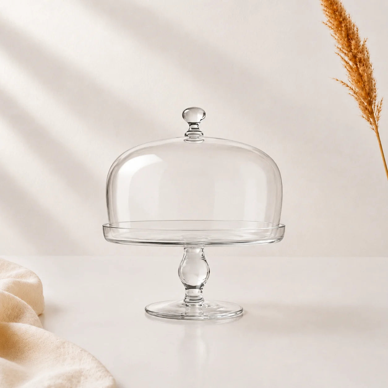 All-Glass Dome | Crystal Pedestal — Castle Crafts