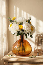 Nordic Globe Balloon Glass Vase — Hand-Blown Glass from Firozabad, India — Gifting Presentation