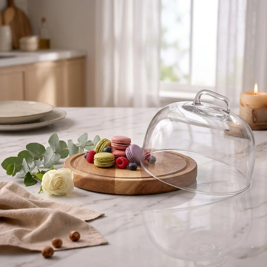 Glass Dome | Arch Loop Handle — Castle Crafts