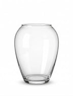 Serene Urn Glossy Glass Vase — Hand-Blown Glass from Firozabad, India — Multi-Angle Showcase