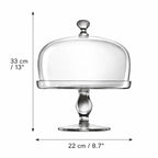 All-Glass Dome | Crystal Pedestal — Castle Crafts