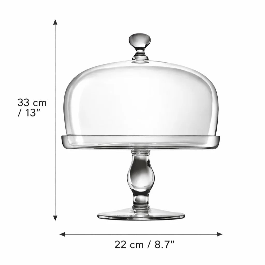 All-Glass Dome | Crystal Pedestal — Castle Crafts