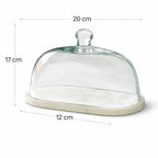 Glass Dome | Marble Base — Castle Crafts