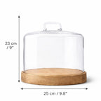 Glass Cloche | Bar Handle — Castle Crafts