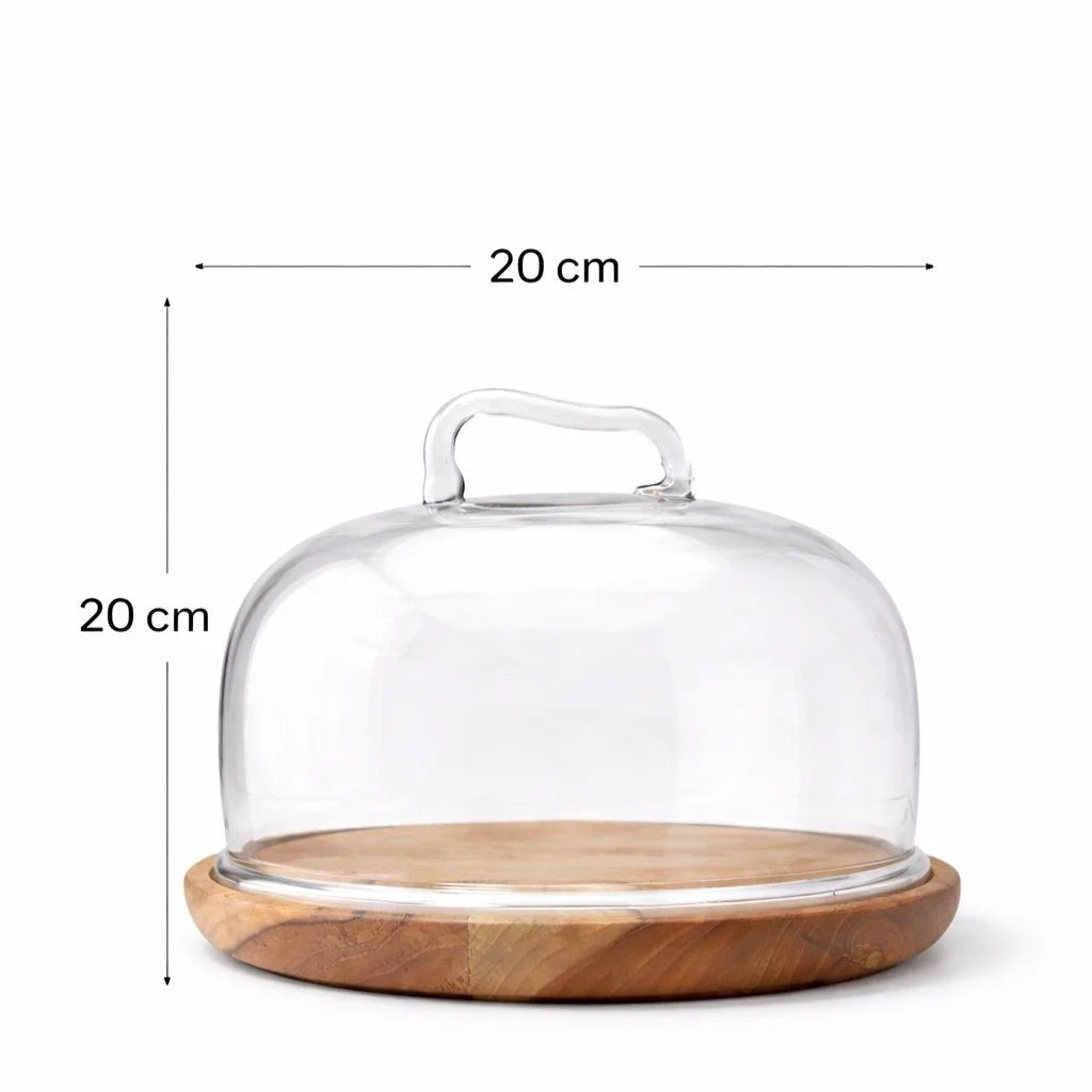 Glass Dome | Arch Loop Handle — Castle Crafts