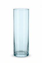 Studio Column Smooth Glass Vase — Hand-Blown Glass from Firozabad, India — Texture & Craftsmanship