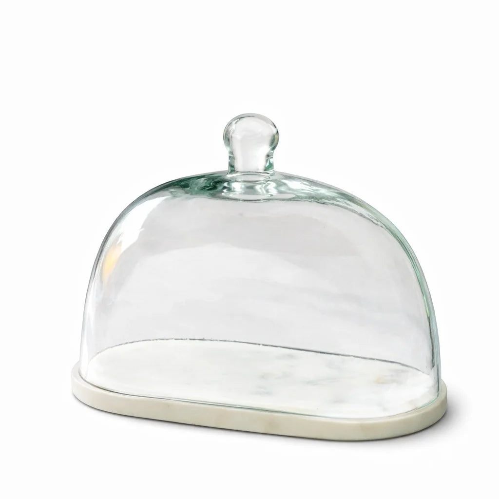 Glass Dome | Marble Base — Castle Crafts