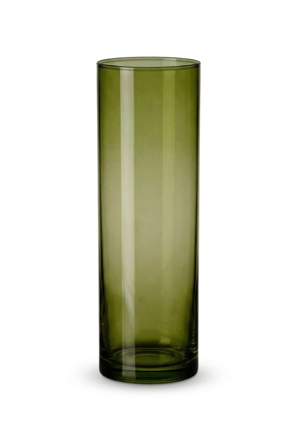 Nordic Tube Cylinder Glass Vase — Hand-Blown Glass from Firozabad, India — Gifting Presentation