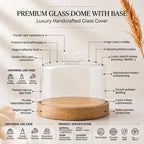 Glass Cloche | Bar Handle — Castle Crafts
