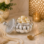 Pumpkin Ceramic Dome Jar — Castle Crafts