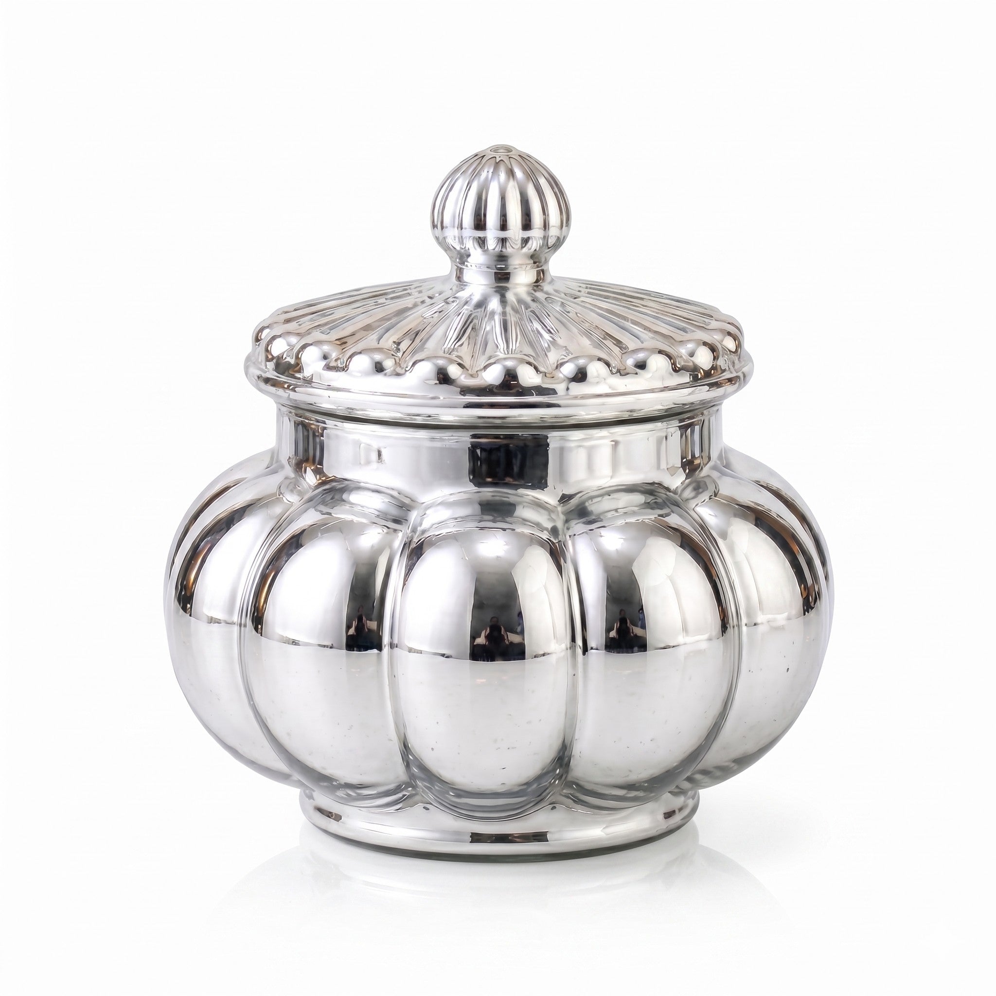 Pumpkin Ceramic Dome Jar — Castle Crafts