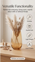 Jewel Egg Smooth Glass Vase — Hand-Blown Glass from Firozabad, India — Lifestyle Setting