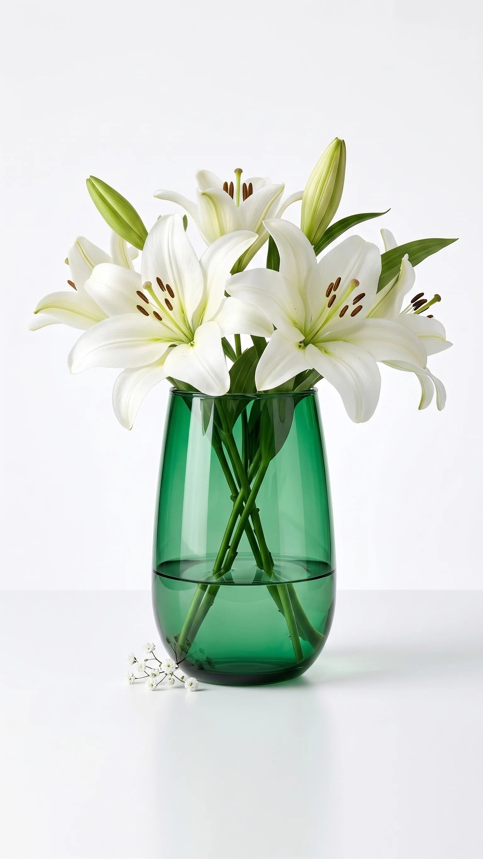 Jewel Egg Smooth Glass Vase — Hand-Blown Glass from Firozabad, India — Colour Variant