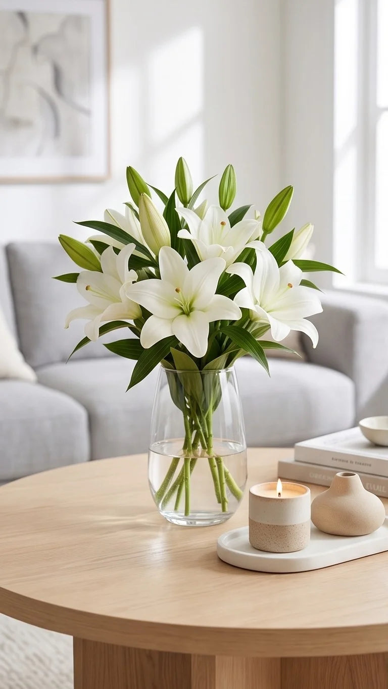 Pastel Egg Smooth Glass Vase — Hand-Blown Glass from Firozabad, India — Gifting Presentation