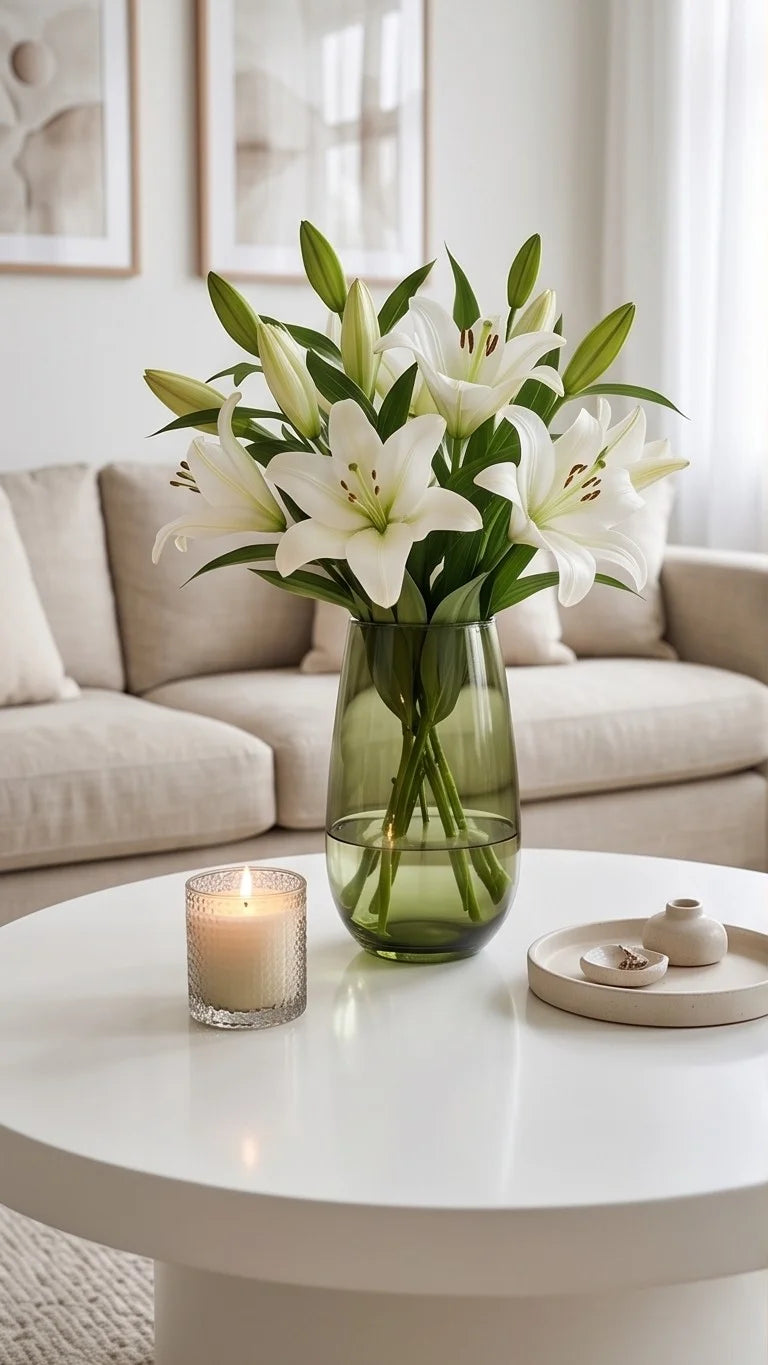 Jewel Egg Smooth Glass Vase — Hand-Blown Glass from Firozabad, India — Décor Inspiration