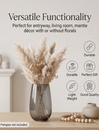 Pastel Egg Smooth Glass Vase — Hand-Blown Glass from Firozabad, India — Handcrafted Finish