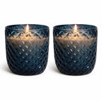 Diamond Glass Scented Candle Gift Set (Pack of 2)