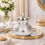 Hammered Metal Pot Jar | Matki Style — Castle Crafts