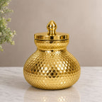 Hammered Metal Pot Jar | Matki Style — Castle Crafts