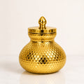 Hammered Metal Pot Jar | Matki Style — Castle Crafts