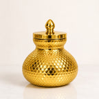 Hammered Metal Pot Jar | Matki Style — Castle Crafts