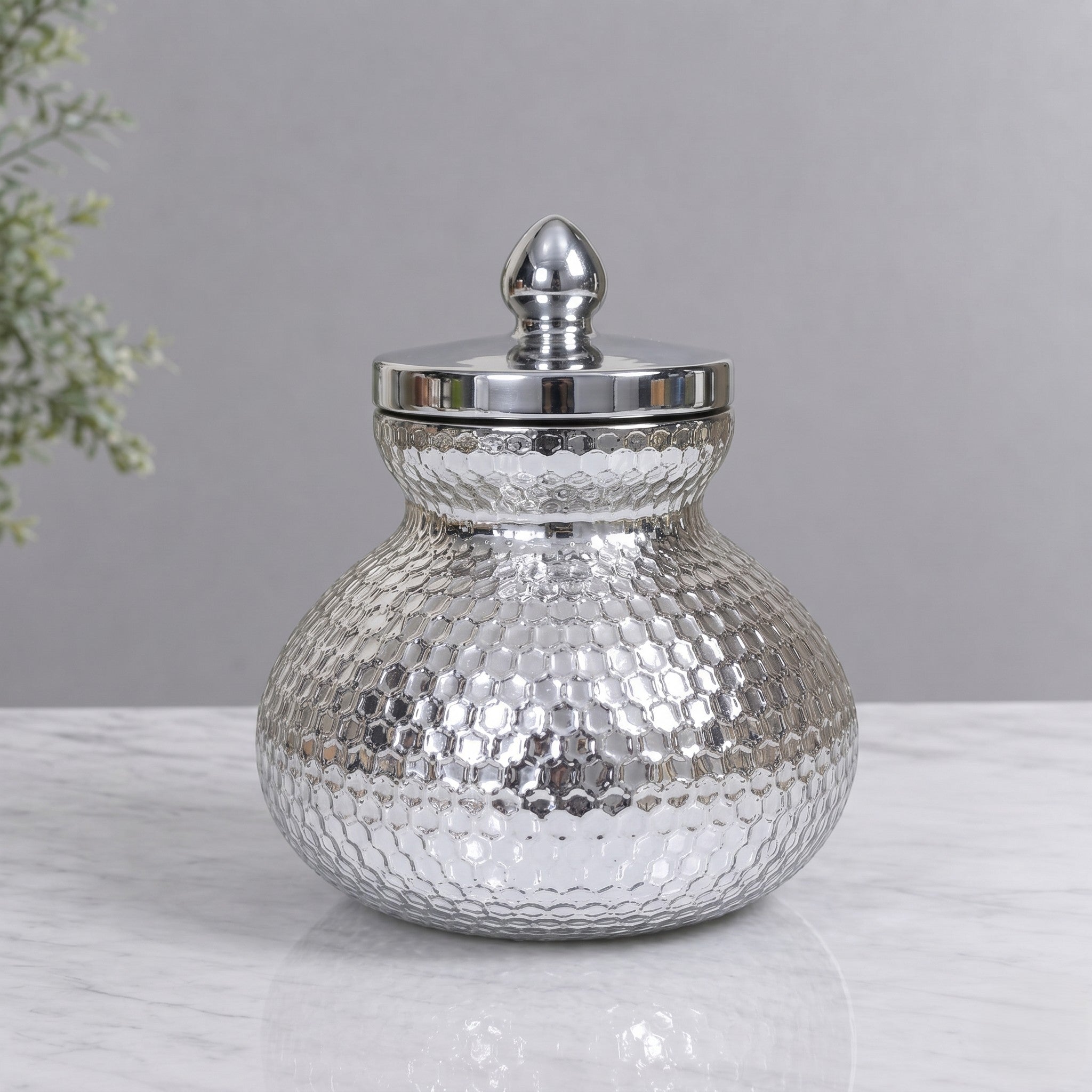 Hammered Metal Pot Jar | Matki Style — Castle Crafts