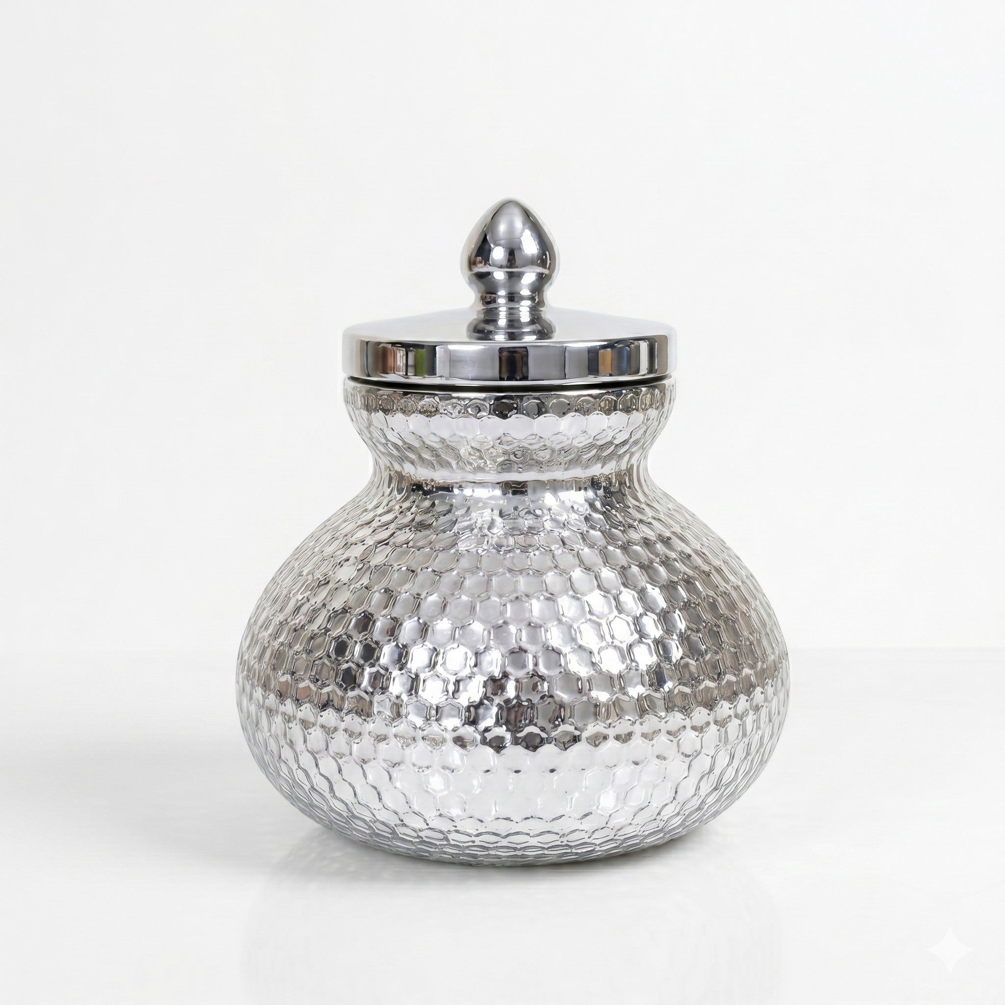 Hammered Metal Pot Jar | Matki Style — Castle Crafts