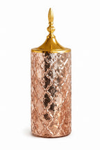 Moroccan Lattice Glass Jar | 3 Sizes — Castle Crafts