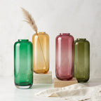 Studio Capsule Smooth Glass Vase — Hand-Blown Glass from Firozabad, India | Floral Arrangements & Home Styling