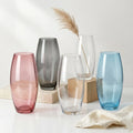 Dewdrop Pebble Oval Glass Vase — Hand-Blown Glass from Firozabad, India | Floral Arrangements & Home Styling