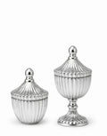 Ribbed Decorative Candy Jar | 2 Sizes x 6 Colours — Castle Crafts