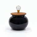 Roly-Poly Ceramic Jar | Crystal Ball Lid — Castle Crafts