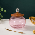 Roly-Poly Glass Jar | Crystal Ball Lid — Castle Crafts