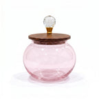 Roly-Poly Glass Jar | Crystal Ball Lid — Castle Crafts