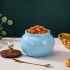 Roly-Poly Ceramic Jar | Crystal Ball Lid — Castle Crafts