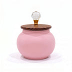Roly-Poly Ceramic Jar | Crystal Ball Lid — Castle Crafts