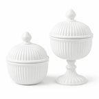 Ribbed Salai Jar | 4 Colors & 2 Sizes — Castle Crafts