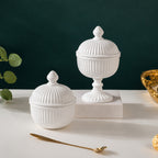 Ribbed Salai Jar | 4 Colors & 2 Sizes — Castle Crafts