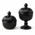 Ribbed Salai Jar | 4 Colors & 2 Sizes — Castle Crafts