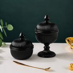 Ribbed Salai Jar | 4 Colors & 2 Sizes — Castle Crafts