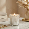 Rose Conical Mercury Glass Soy Wax Candle | 5 Colours — Hand-Blown Glass from Firozabad, India — Colour Variant