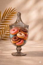 Trophy Glass Urn Jar | 4 Colors — Castle Crafts