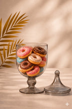 Trophy Glass Urn Jar | 4 Colors — Castle Crafts