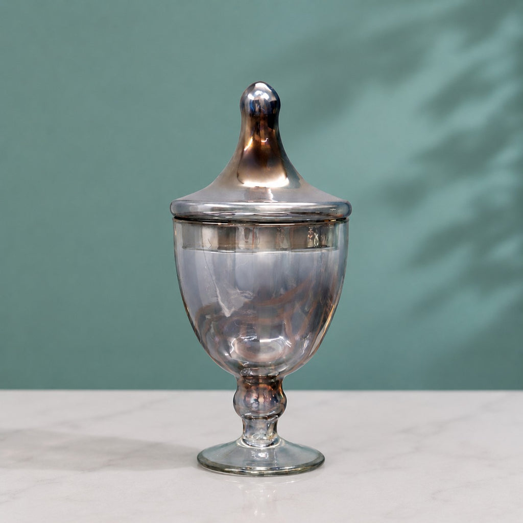 Trophy Glass Jar | Smoky Lid — Castle Crafts