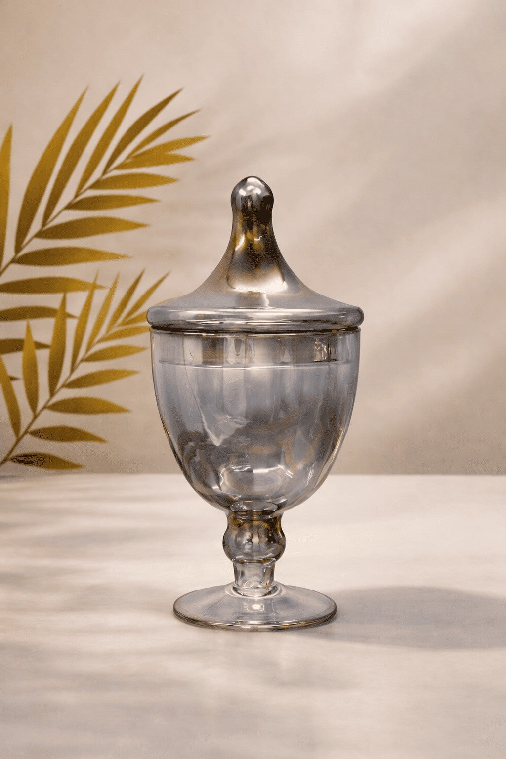 Trophy Glass Jar | Smoky Lid — Castle Crafts