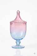 Ombré Trophy Glass Jar | Pink to Blue — Castle Crafts