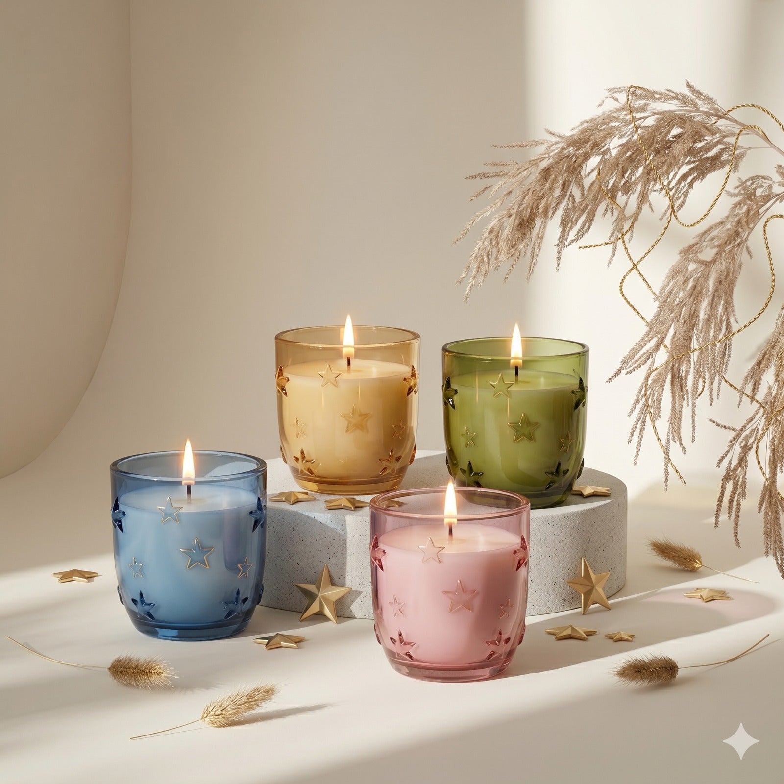 Star Glow Candle