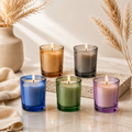 Luxury jasmine soy wax candle collection