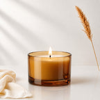 Amber lavender candle
